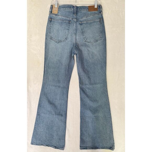NEW Madewell The Perfect Vintage Flare Jeans Women's 27 Light Blue Delavan Wash - Picture 5 of 13